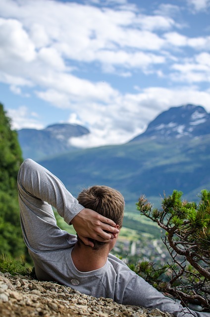 up on the mountain 